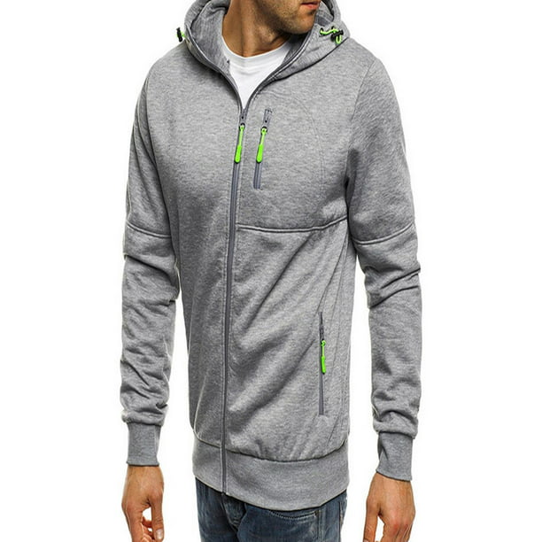 Men's Slim Warm Hooded Sweatshirt Hoodie Coat Top Jacket Outwear Sweater Fleeces